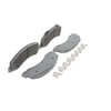 Wagner QC1414 Disc Brake Pad Set Wagner Brake ThermoQuiet QC1414 Ceramic Disc Brake Pad Set