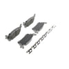 Wagner QC1602 Disc Brake Pad Set Wagner Brake ThermoQuiet QC1602 Ceramic Disc Brake Pad Set
