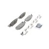 QC1707 by WAGNER - Wagner Brake ThermoQuiet QC1707 Ceramic Disc Brake Pad Set