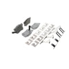 QC537 by WAGNER - Wagner Brake ThermoQuiet QC537 Ceramic Disc Brake Pad Set