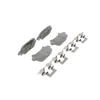 QC828 by WAGNER - Wagner Brake ThermoQuiet QC828 Ceramic Disc Brake Pad Set