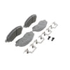 Wagner QC866 Disc Brake Pad Set Wagner Brake ThermoQuiet QC866 Ceramic Disc Brake Pad Set