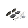 ZD741 by WAGNER - QuickStop Ceramic Disc Brake Pad Set