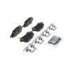 ZD828 by WAGNER - QuickStop Ceramic Disc Brake Pad Set