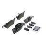 ZD858 by WAGNER - QuickStop Ceramic Disc Brake Pad Set