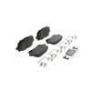ZD923 by WAGNER - QuickStop Ceramic Disc Brake Pad Set