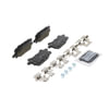 ZD996 by WAGNER - QuickStop Ceramic Disc Brake Pad Set