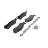 Wagner ZX702A Disc Brake Pad Set QuickStop Semi-Metallic Disc Brake Pad Set