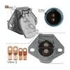 PHI15-328 by AUTOMANN - Dual Pole Socket - Zinc Die-Cast, Vertical, 150 AMP Continuous
