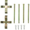Centric 117.33013 Disc Brake Hardware Kit Centric Disc Brake Hardware Kit