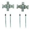 Centric 117.35053 Disc Brake Hardware Kit Centric Disc Brake Hardware Kit