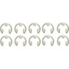 Centric 117.99002 Disc Brake Hardware Kit Centric Disc Brake Hardware Kit; Includes Pack of 10 Snap Rings