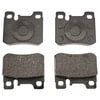MGD620M by RAYBESTOS - Raybestos R-Line Metallic Brake Pad Set