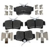 MGD627CH by RAYBESTOS - Raybestos R-Line Ceramic Brake Pad Set