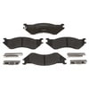 MGD702CH by RAYBESTOS - Raybestos R-Line Ceramic Brake Pad Set