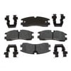 Raybestos MGD754MH Disc Brake Pad Set Raybestos R-Line Metallic Brake Pad Set