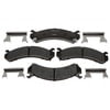 Raybestos MGD784MH Disc Brake Pad Set Raybestos R-Line Metallic Brake Pad Set