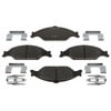 Raybestos MGD804MH Disc Brake Pad Set Raybestos R-Line Metallic Brake Pad Set