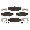 Raybestos MGD805MH Disc Brake Pad Set Raybestos R-Line Metallic Brake Pad Set