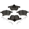 Raybestos MGD819MH Disc Brake Pad Set Raybestos R-Line Metallic Brake Pad Set