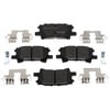 MGD996CH by RAYBESTOS - Raybestos R-Line Ceramic Brake Pad Set
