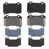Raybestos PGD1053M Disc Brake Pad Set Raybestos Element3 Metallic Brake Pad Set