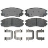 PGD1104C by RAYBESTOS - Raybestos Element3 Ceramic Brake Pad Set