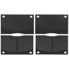 Raybestos PGD135M Disc Brake Pad Set Raybestos Element3 Metallic Brake Pad Set