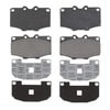 Raybestos PGD137M Disc Brake Pad Set Raybestos Element3 Metallic Brake Pad Set
