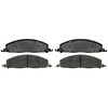 Raybestos PGD1400M Disc Brake Pad Set Raybestos Element3 Metallic Brake Pad Set