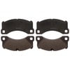 Raybestos PGD1577M Disc Brake Pad Set Raybestos Element3 Metallic Brake Pad Set