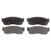 PGD233AM by RAYBESTOS - Raybestos Element3 Metallic Brake Pad Set