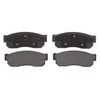 PGD233 by RAYBESTOS - Raybestos Element3 Organic Brake Pad Set