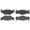 PGD280A by RAYBESTOS - Brake Parts Inc Raybestos Element3 Overstock Organic Disc Brake Pad Set
