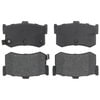 Raybestos PGD342 Disc Brake Pad Set Brake Parts Inc Raybestos Element3 Overstock Organic Disc Brake Pad Set