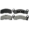 PGD346M by RAYBESTOS - Brake Parts Inc Raybestos Element3 Overstock Metallic Disc Brake Pad Set