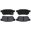 Raybestos PGD374M Disc Brake Pad Set Brake Parts Inc Raybestos Element3 Overstock Metallic Disc Brake Pad Set