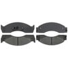 PGD411M by RAYBESTOS - Raybestos Element3 Metallic Brake Pad Set