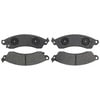 Raybestos PGD412M Disc Brake Pad Set Brake Parts Inc Raybestos Element3 Overstock Metallic Disc Brake Pad Set