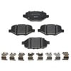 Raybestos MGD1612CH Disc Brake Pad Set Raybestos R-Line Ceramic Brake Pad Set