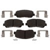Raybestos MGD1623CH Disc Brake Pad Set Raybestos R-Line Ceramic Brake Pad Set