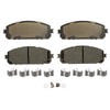 Raybestos MGD1709CH Disc Brake Pad Set Raybestos R-Line Ceramic Brake Pad Set