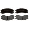 Raybestos MGD399M Disc Brake Pad Set Raybestos R-Line Metallic Brake Pad Set