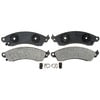 Raybestos MGD412MH Disc Brake Pad Set Raybestos R-Line Metallic Brake Pad Set
