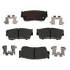 Raybestos MGD418CH Disc Brake Pad Set Raybestos R-Line Ceramic Brake Pad Set