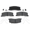 Raybestos MGD501CH Disc Brake Pad Set Raybestos R-Line Ceramic Brake Pad Set