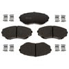 Raybestos MGD551CH Disc Brake Pad Set Raybestos R-Line Ceramic Brake Pad Set