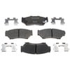 MGD556CH by RAYBESTOS - Raybestos R-Line Ceramic Brake Pad Set