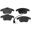 Raybestos SGD1375M Disc Brake Pad Set Brake Parts Inc Raybestos Service Grade Metallic Disc Brake Pad Set