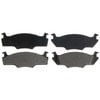Raybestos SGD158M Disc Brake Pad Set Brake Parts Inc Raybestos Service Grade Metallic Disc Brake Pad Set